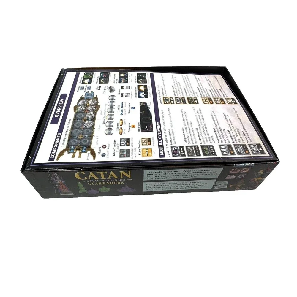 Catan Starfarers Duel CN3011 2 Player Strategy Board Game Inventory Verified